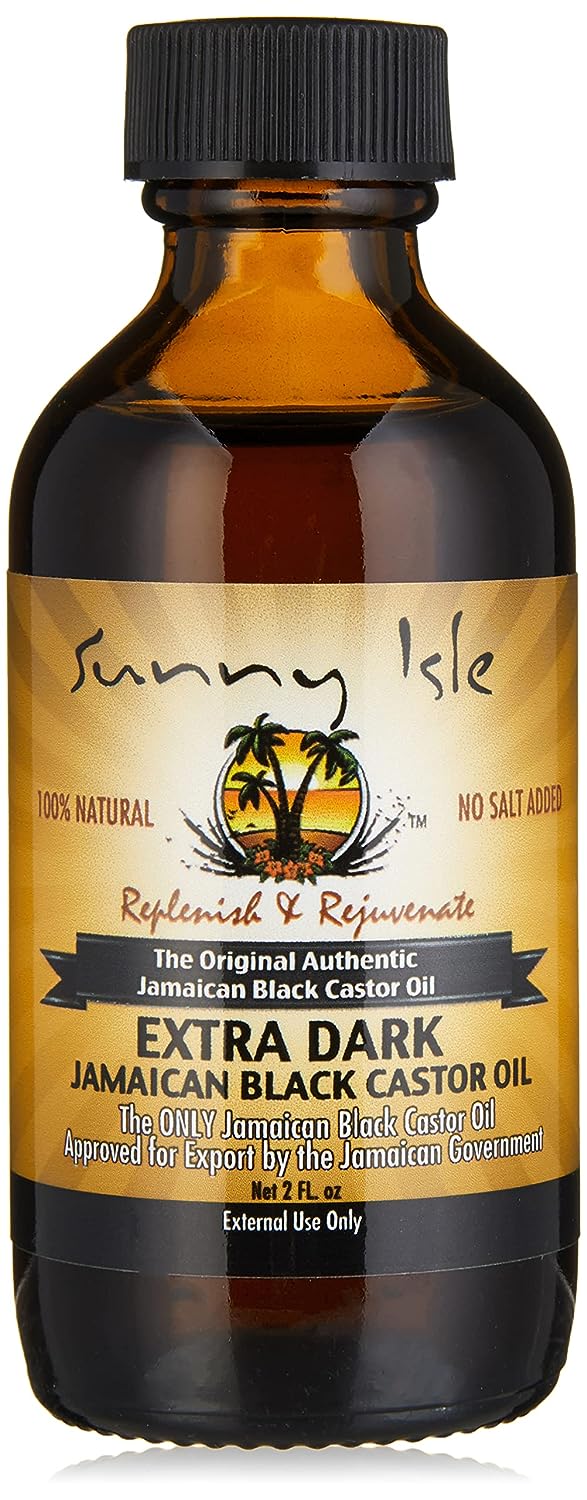 Sunny Isle Extra Dark Jamaican Black Castor Oil, 4 Fl Oz